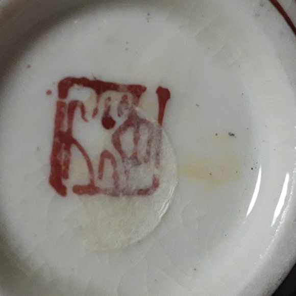 Vintage Kyusu Teapot and Tea Cup 6 Piece Set, Rare find..No Cracks or Breaks - Picture 4 of 5